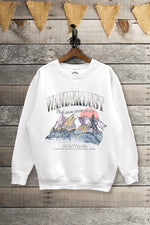 SW345-P6472 WANDERLUST MONTANA GRAPHIC BRUSHED SWEATSHIRT